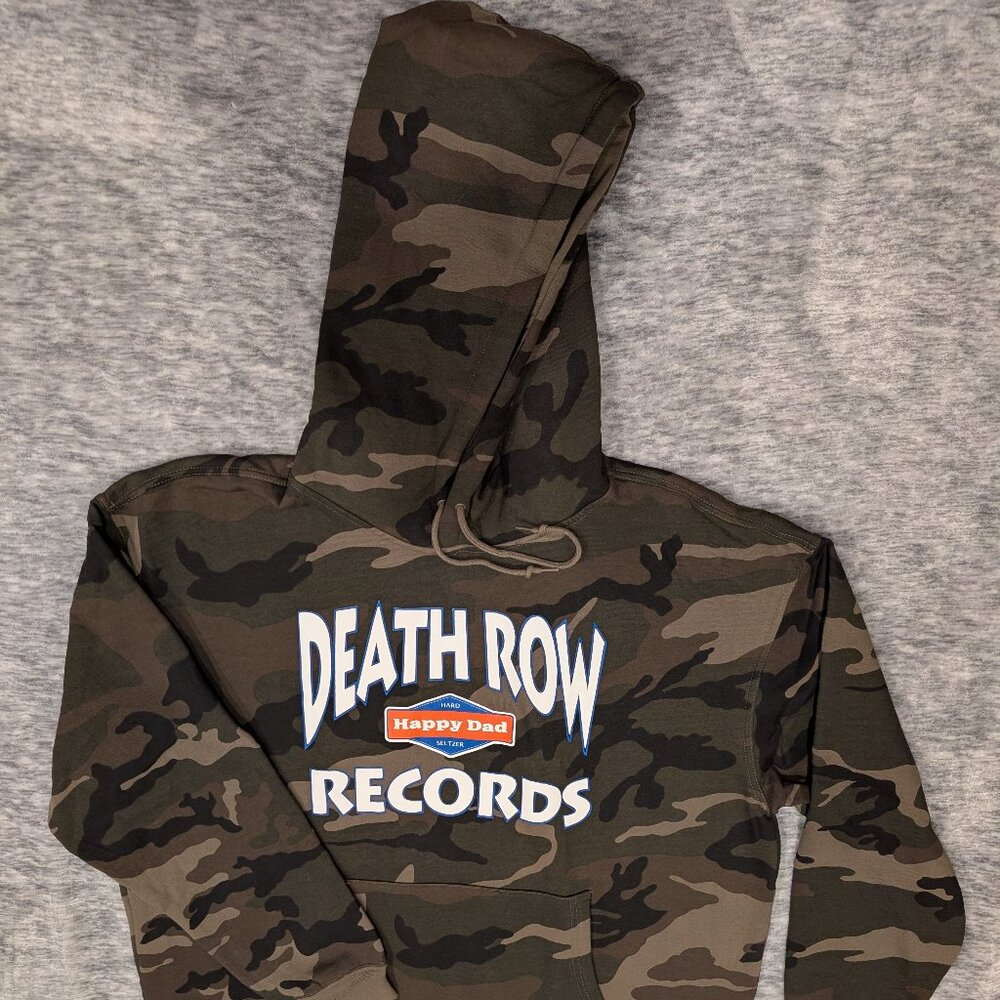 Death Row Records Happy Dad Hoodie Camo Limited Edition